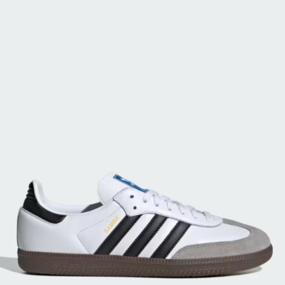 adidas samba og shoes (brown soles, mens sz 10.5)